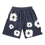 Floral Print Casual Shorts – Unisex Summer Streetwear