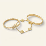 Serpent Deluxe Bracelet Stack Set