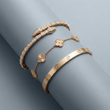 Serpent Deluxe Bracelet Stack Set