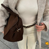 Sophisticated Suede Handbag