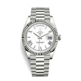 THE DAY DATE - White Ice Men's Watch