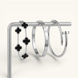 Miami Lumière Black Bracelet Stack Set