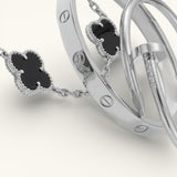Miami Lumière Black Bracelet Stack Set