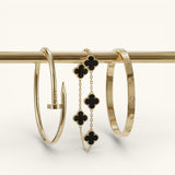 Miami Lumière Black Bracelet Stack Set