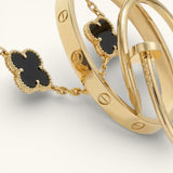 Miami Lumière Black Bracelet Stack Set