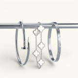 Miami Lumière Bracelet Stack White