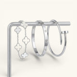 Miami Lumière Bracelet Stack White
