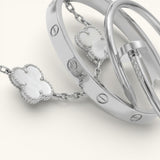 Miami Lumière Bracelet Stack White