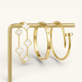 Miami Lumière Bracelet Stack White