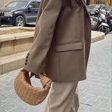 Aurelia Woven Mini Handbag