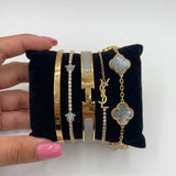 5-Piece Bracelet Set "Yves"