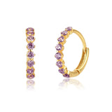 EXCLUSIVE | Tennis Gem Earrings