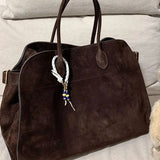 Sophisticated Suede Handbag