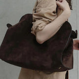 Sophisticated Suede Handbag