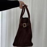 Sophisticated Suede Handbag