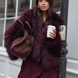 Sophisticated Suede Handbag