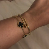 CLOVER | Gold Bracelet