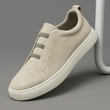 Men’s Slip-On Elastic Sneakers - Low Top Casual Trainers