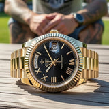 THE DAY DATE - Royal Noir Men's Watch
