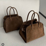 Sophisticated Suede Handbag