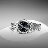 BLACK ARABIC MEN'S WATCH