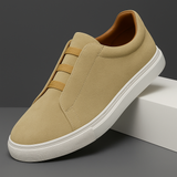 Men’s Slip-On Elastic Sneakers - Low Top Casual Trainers