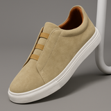 Men’s Slip-On Elastic Sneakers - Low Top Casual Trainers
