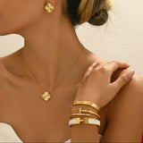 Helene Luxe Bracelet Stack Set