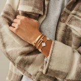 Miami Lumière Bracelet Stack White